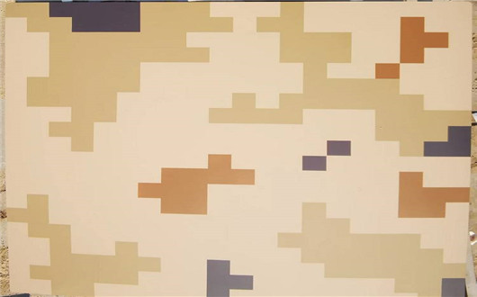 通州荒漠迷彩漆喷涂